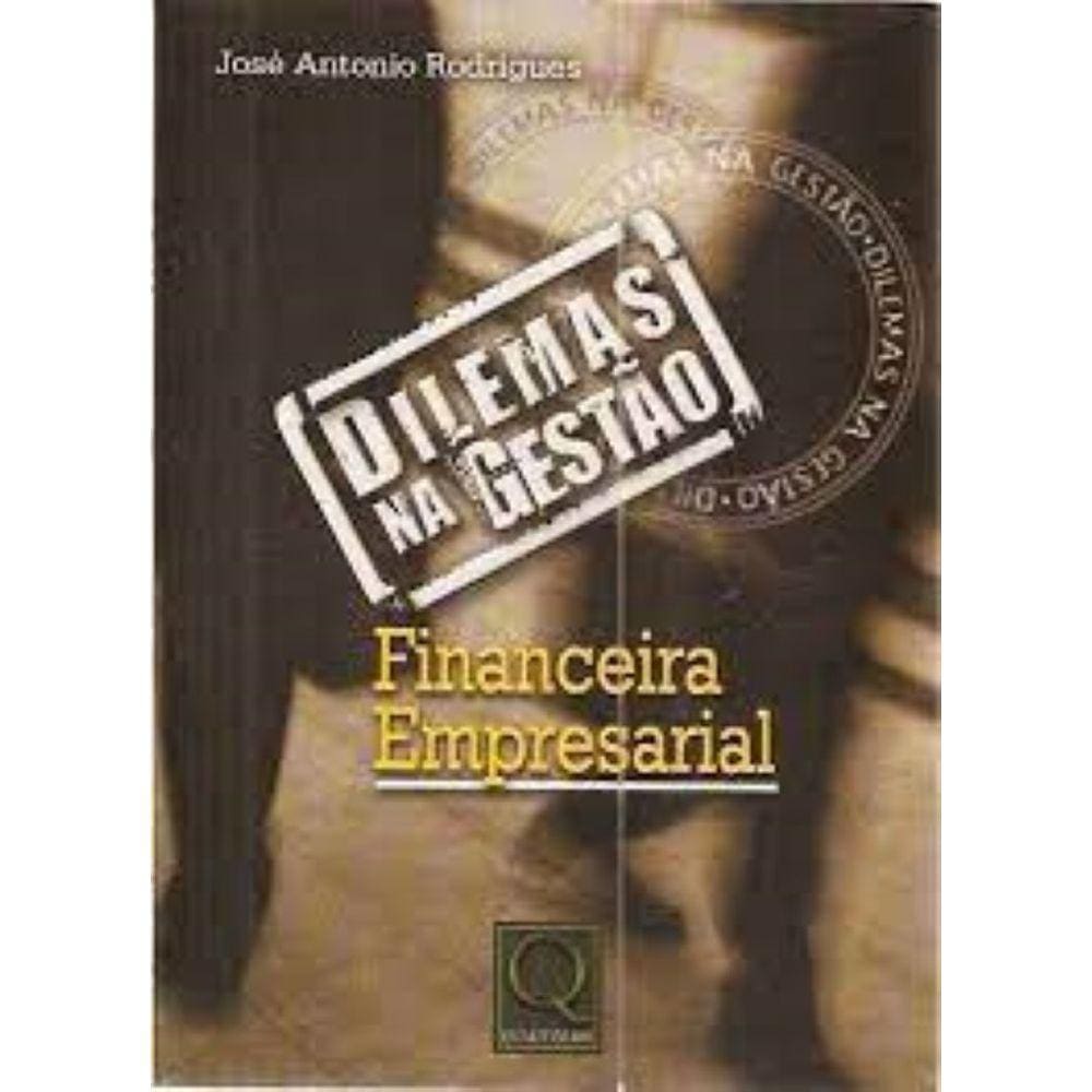 LIVRO - Dilemas na Gestão Financeira Empresarial