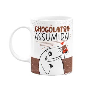 Caneca Divertida Flork - Chocólotra assumida