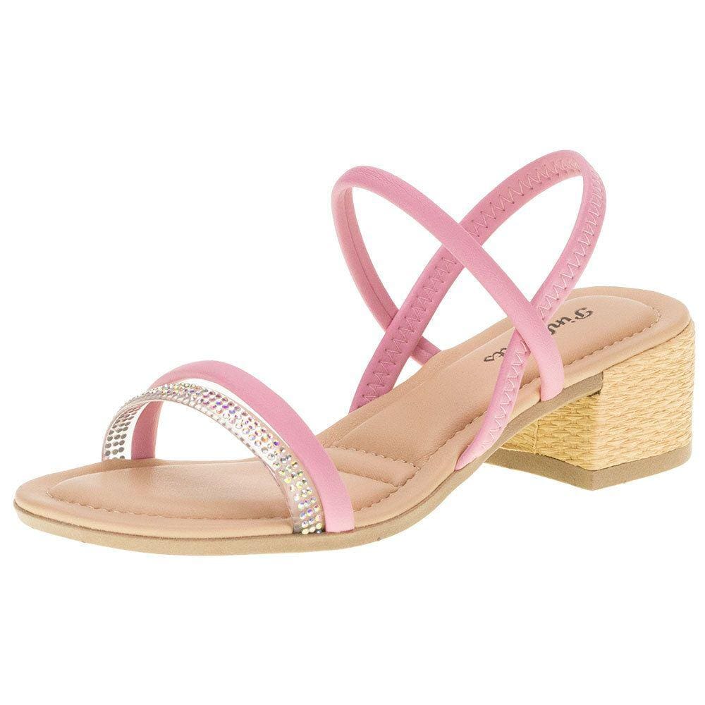 Sandália Infantil Feminina Pink Cats - V3011