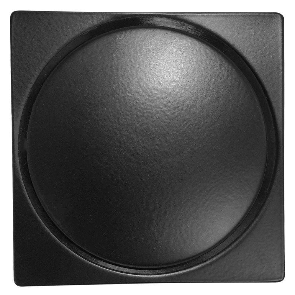 Ralo Click Quadrado 10x10cm Black