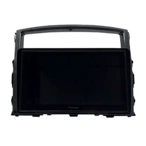 Moldura Fiamon 9" Chinês P/ 8"Pioneer DMH-ZS8280 Preta Fosca