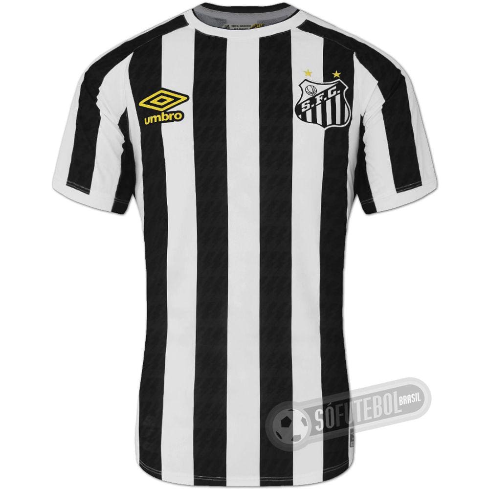 Camisa Santos Oficial 2 Masculina 2021 Classic Umbro