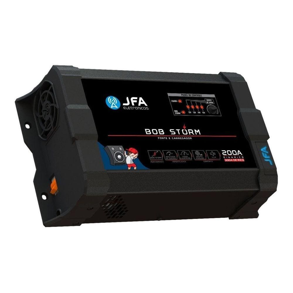 Carregador de Bateria Jfa caixa Bob Storm 200a Bivolt