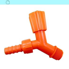 Torneira Para Tanque E Jardim Bico 3/4 COR:LARANJA NEON