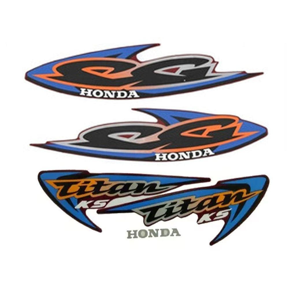 Jogo de Adesivos Honda CG Titan 125 KS 2000