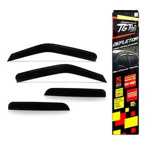 Kit Calha Chuva 4Portas Tg Poli Novo Onix Hatch Nova Geração