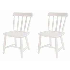 Kit 2 Cadeiras Infantis Mariah DEISS Branco