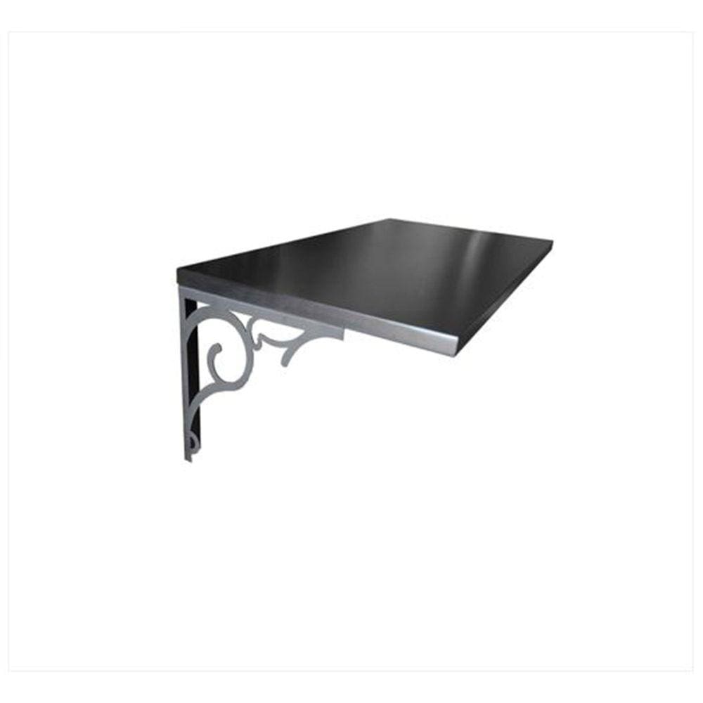 Prateleira 40cm em Metal DK Uvim Preto