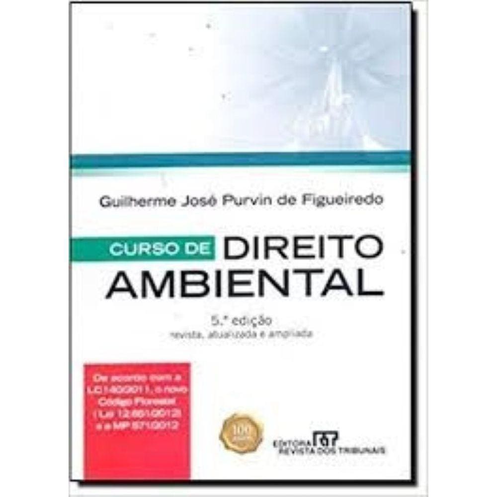 Livro -  Curso De Direito Ambiental