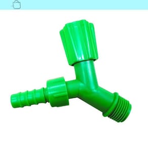 Torneira Para Tanque e Jardim De 1/2 Com Bico 3/4 COR:VERDE NEON