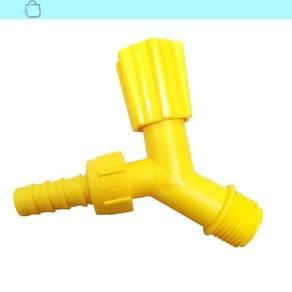 Torneira Para Tanque e Jardim De 1/2 Com Bico 3/4 COR:AMARELO