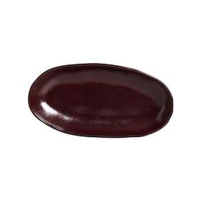 CONJUNTO C/ 4 TRAVESSAS OVAL FUNDA GRANDE ORGÂNICO VOLCANO 32x16 cm