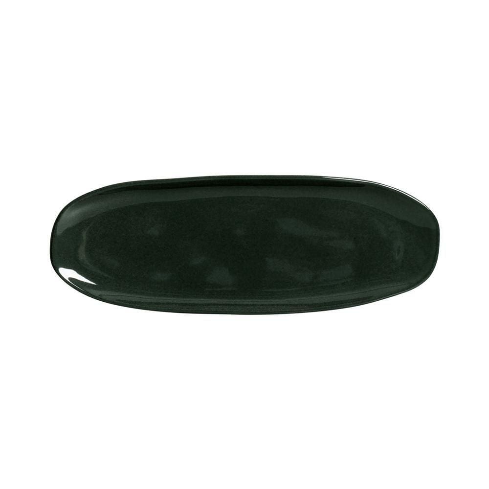 CONJUNTO C/ 4 TRAVESSAS OVAL RASA GRANDE ORGÂNICO NATURALE 36x13 cm