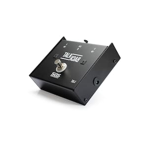 Pedal Talk Back Mod TBLS Com Led Sem Trava Preto