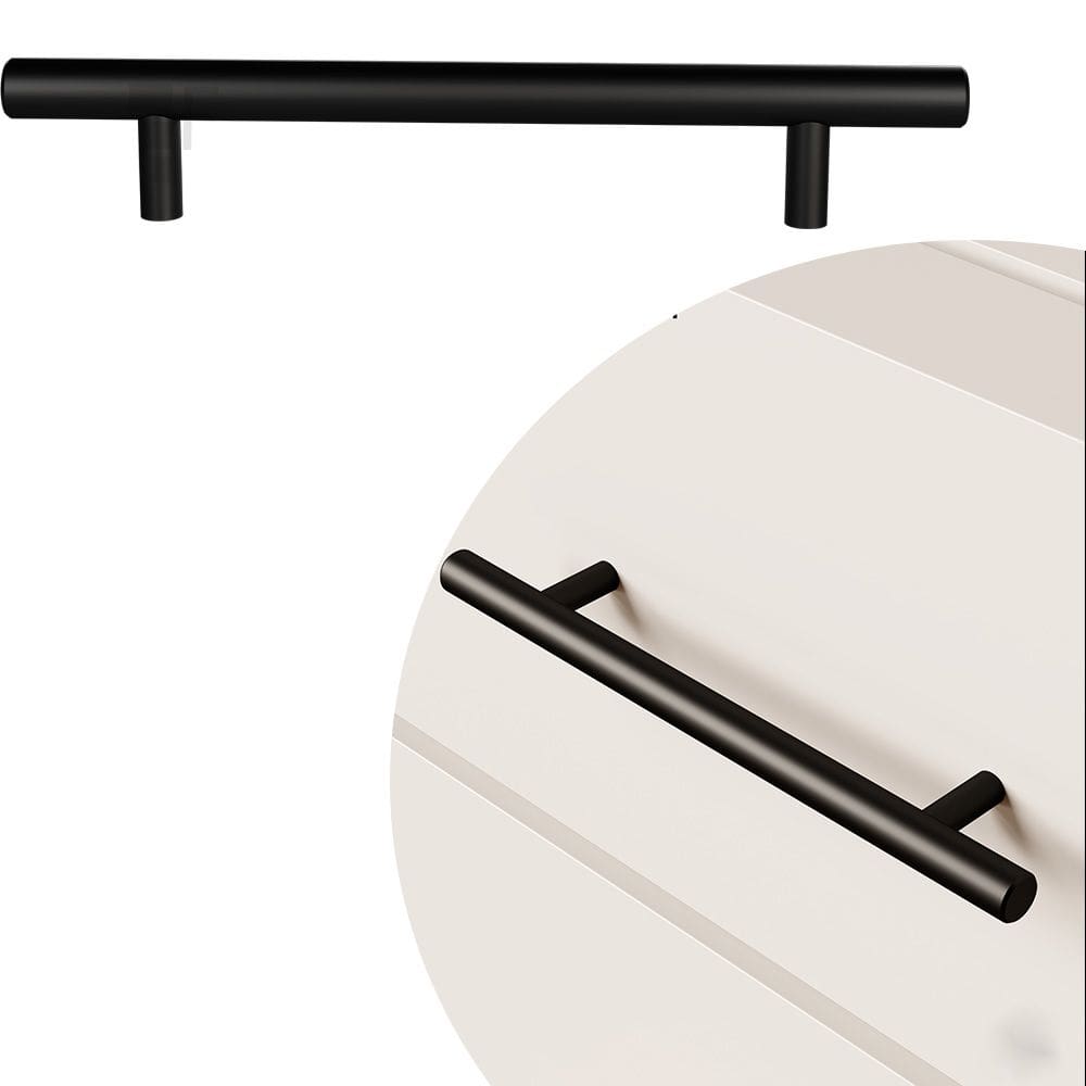 Puxador Primus IL 814 - Preto - 224MM