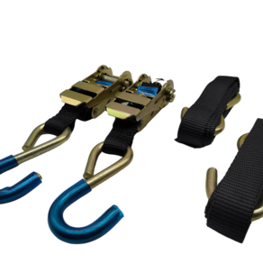 Conjunto Esticador P/ Amarracao De Motos Kit Cm 25 Cinta E Catraca 1,6m