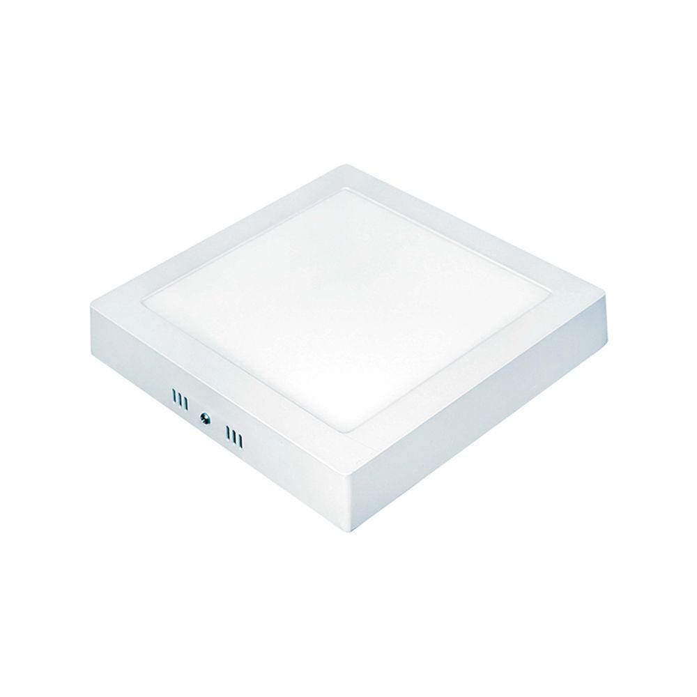 Painel de Led Taschibra Quadrado Lux de Sobrepor 18W 6500K Bivolt