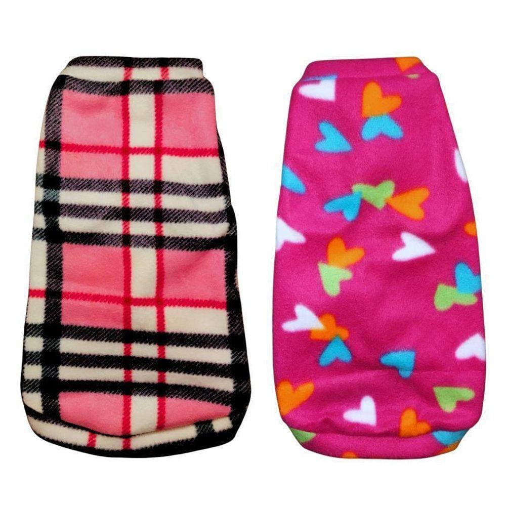 Kit 2 Roupas Para Cachorro - Suéter De Inverno Egg