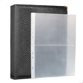 Álbum Fichário 30 Folhas PP Cédulas 2 Espaços 32x24 Cobra G