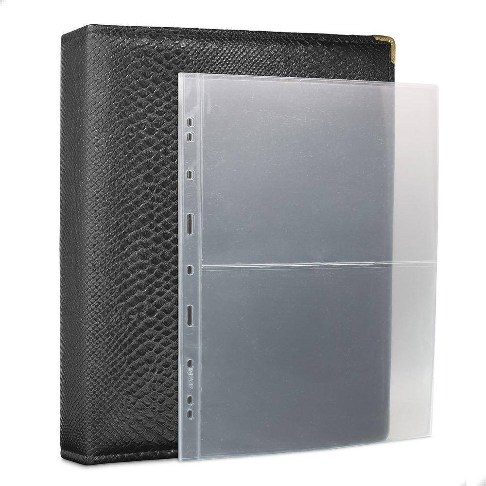 Álbum Fichário 50 Folhas p/ Cédulas 2 Espaços 32x24 Cobra G