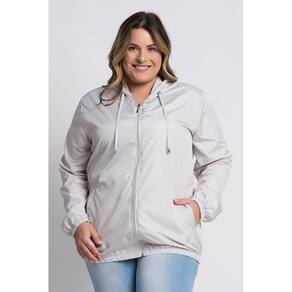 Jaqueta Feminina Plus Size Corta Vento Sem Forro - Serena