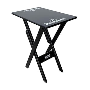 Mesa Aparador Dobrável Madeira 68x43 Personalizada Hei Preta - Cor: Preto