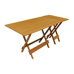 Conjunto De Mesa 120X70 Com Mesa Aparador - Mel