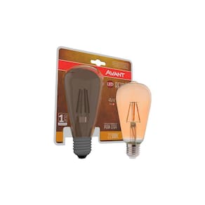 Lâmpada Led Filamento Retrô Pêra St64 4W Amarelo 2200K