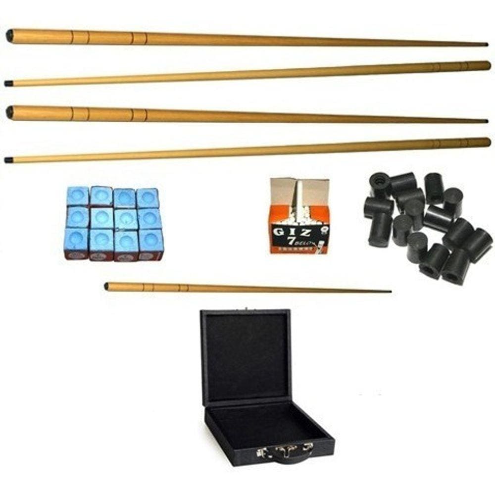 Kit 4 Taco1,45+1 Mini+ Giz Azul+ Branco+estojo+ 20 Ponteiras