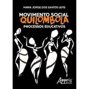 Movimento social quilombola: processos educativos Capa comum – 22 janeiro 2016