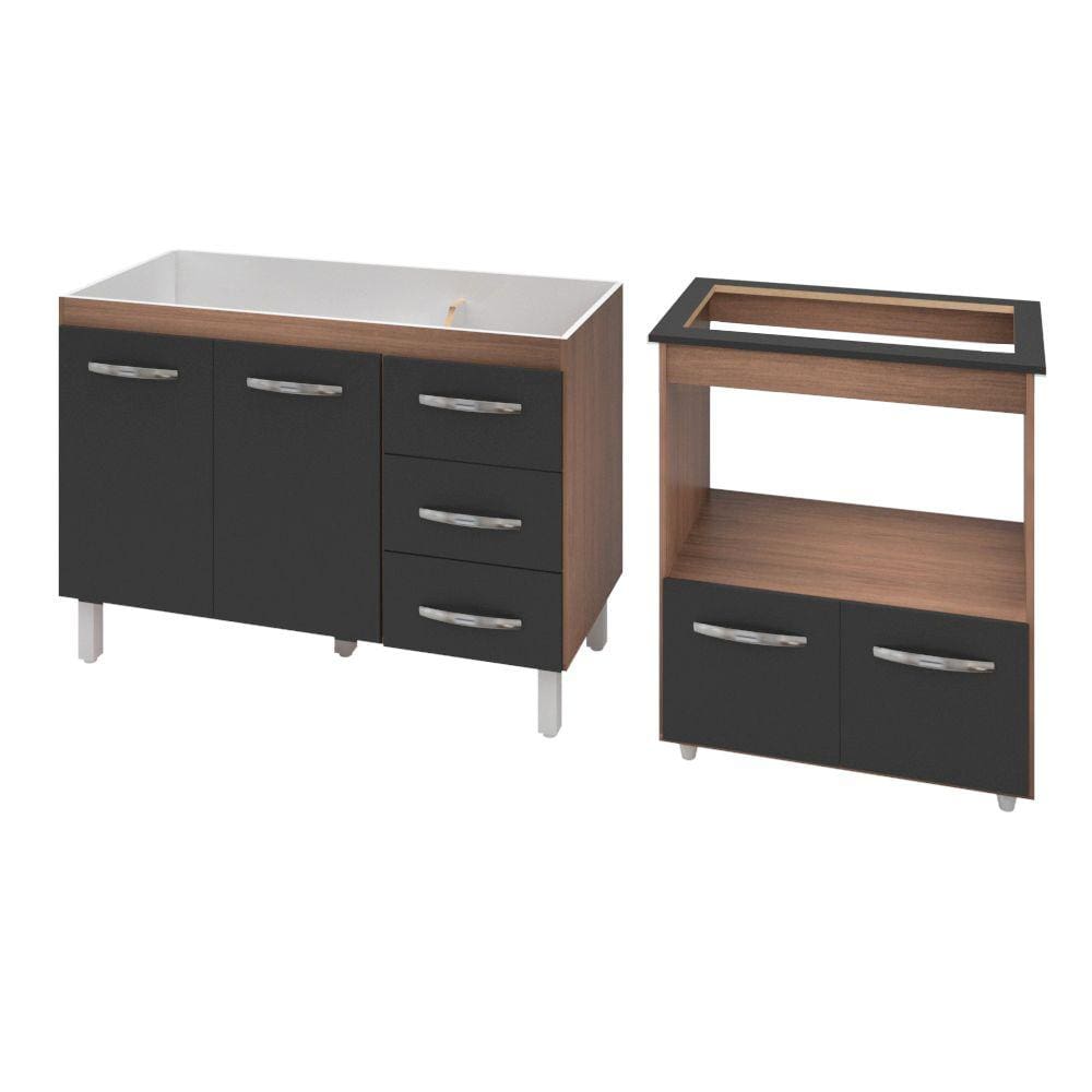 Armario para cooktop e forno eletrico Casas Bahia