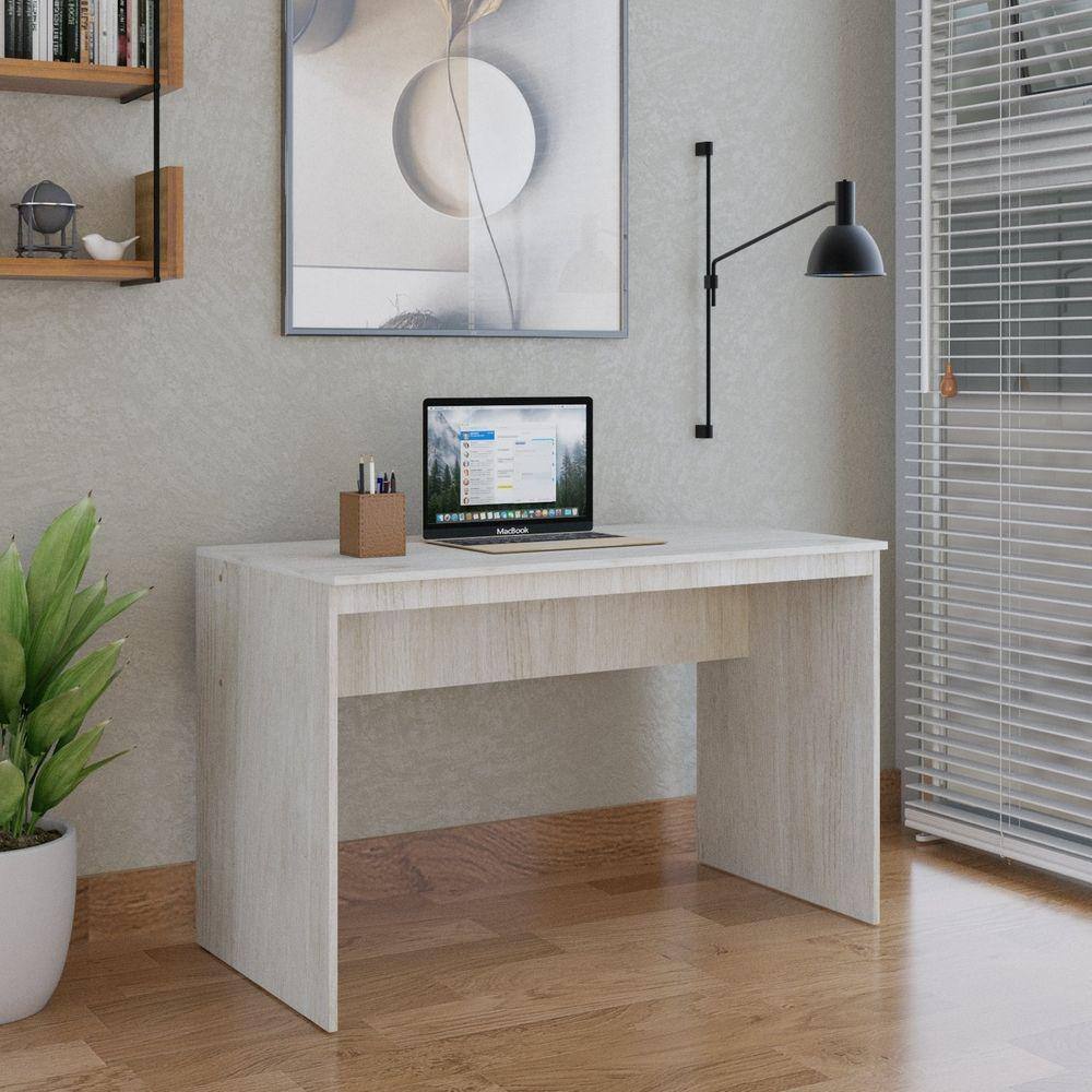 Mesa para Escritório 120cm Office Turim Espresso Móveis Snow
