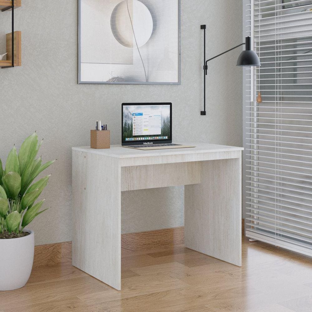 Mesa para Escritório 90cm Office Turim Espresso Móveis Snow