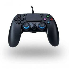 Controle Dazz Quartum Dualshock Para Ps4 Ps3 E Pc Com Entrada P2 Preto D62000136