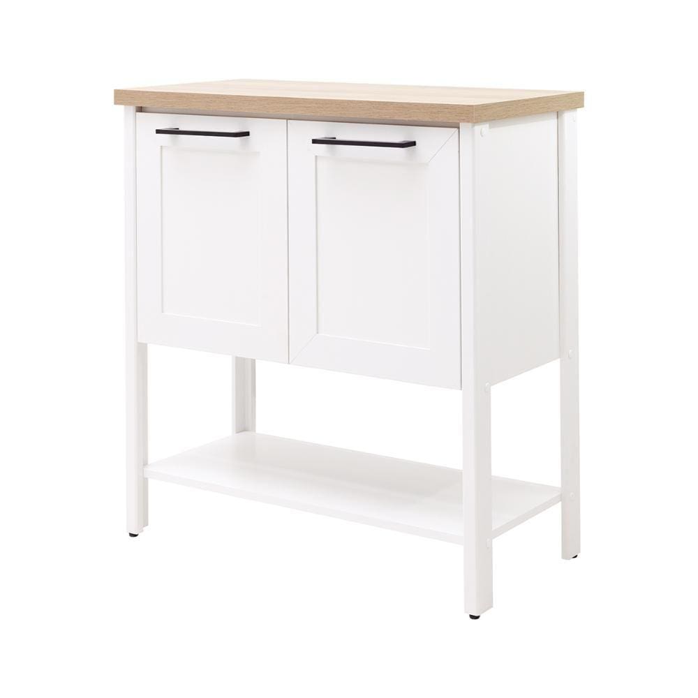 Gabinete Armário Banheiro Ditália 2 Pt c/ Tampo BN-02