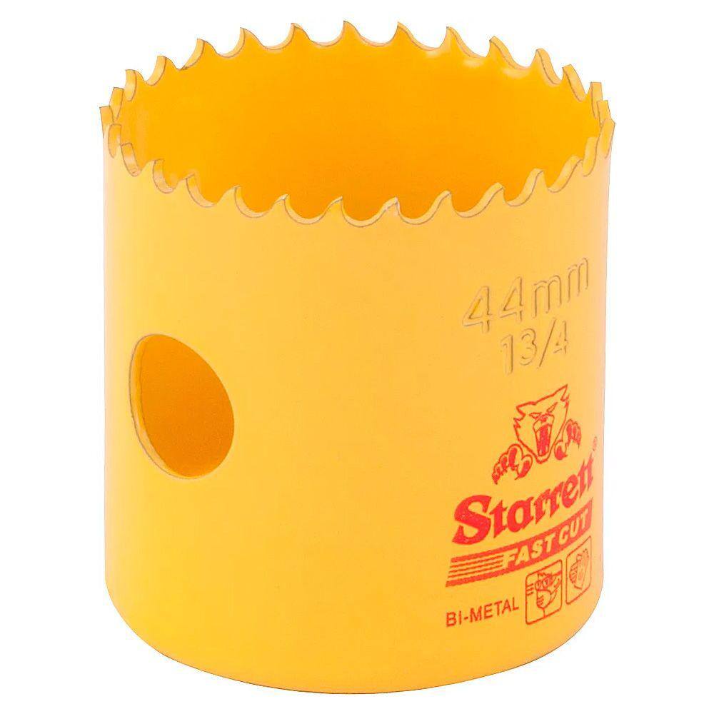 Serra Copo De Aço Rápido Bimetal 44mm 1.3/4 H0134 Starrett
