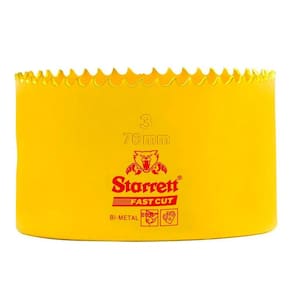 Serra Copo De Aço Rápido Bimetal 76mm 3` H0300 Starrett