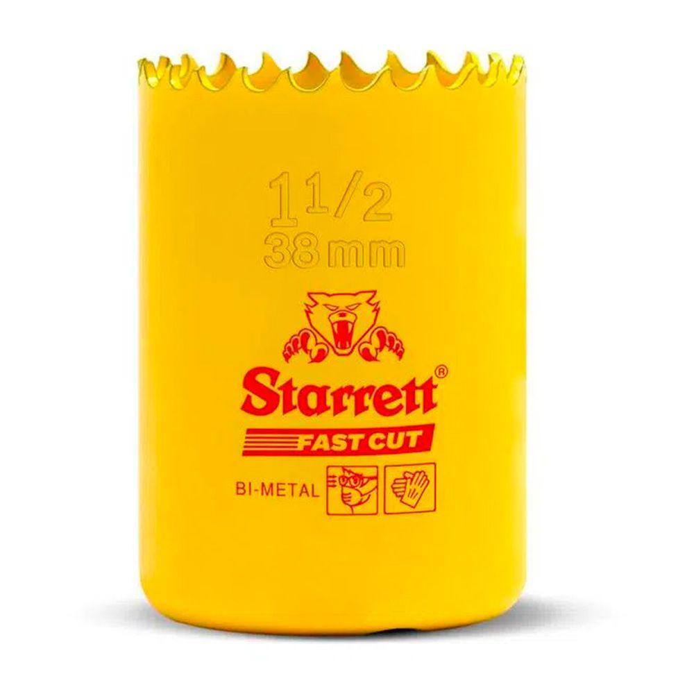 Serra Copo De Aço Rápido Bimetal 38mm 1.1/2 H0112 Starrett