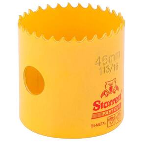 Serra Copo De Aço Rápido Bimetal 46mm 1.13/16 H1136 Starrett