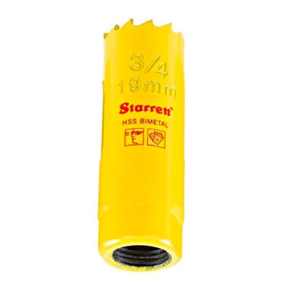 Serra Copo De Aço Rápido Bimetal 19mm 3/4 H0034 Starrett