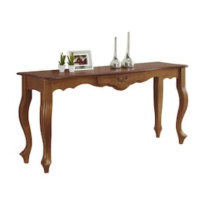 Aparador de Sala 136cm com Pés Luis XV e 1 Gaveta 70811 Linz Móveis - Imbuia Glazer