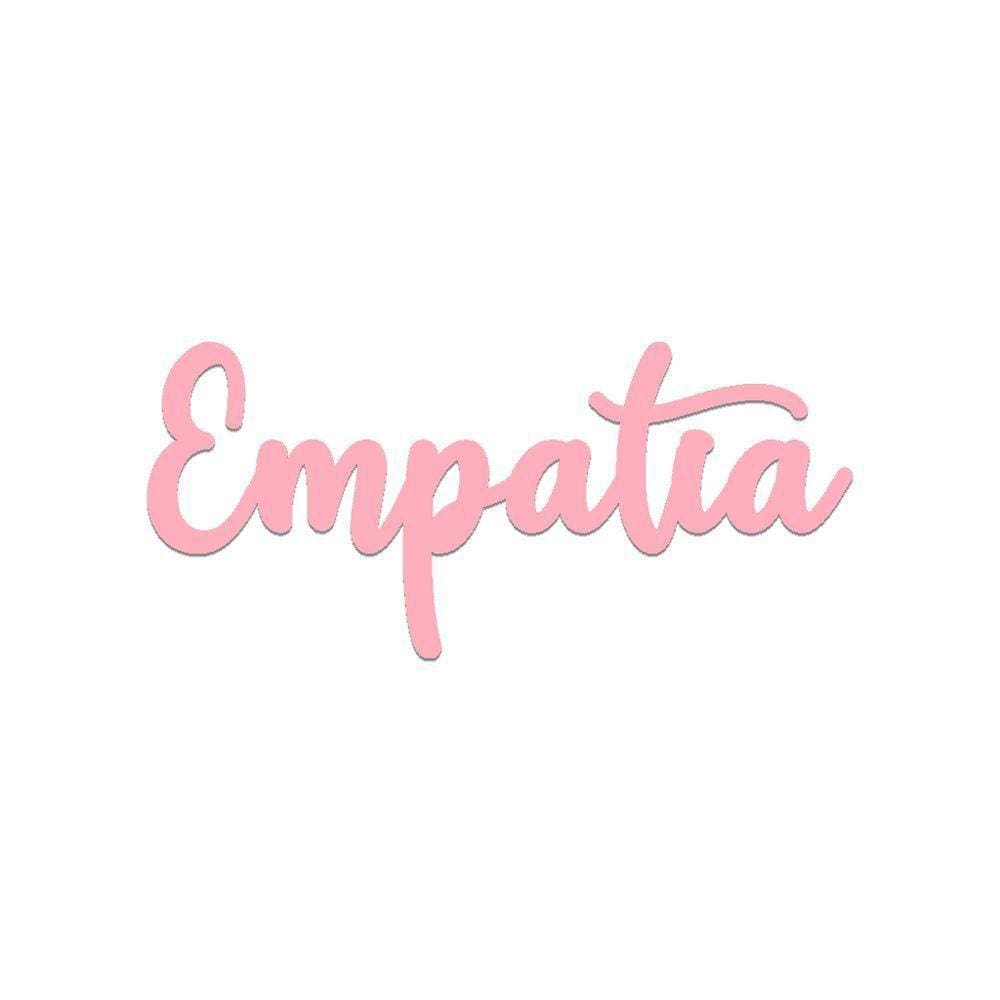 Arte Empatia 35cmx16cm - Cria Arte Laser Rosa Claro