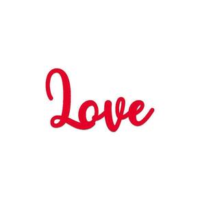 Arte Love 25,5x15cm - Cria Arte Laser Vermelho