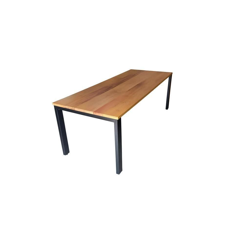 Mesa de Jantar Madeira Metal Estilo Industrial 2,00x90 Luxo