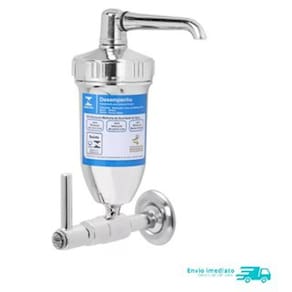 Registro De Metal Com Filtro Purificador C34 Cromado
