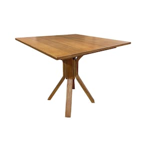 Mesa Madeira Maciça Gourmet Berlim 90x90cm Malbec