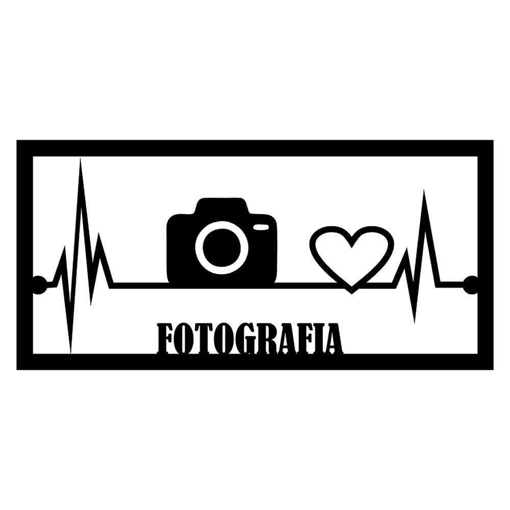 Quadro Fotografia 60cmx29cm-cria Arte Laser Preto