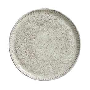 Conjunto C/ 6 Pratos Sobremesa Linhas Pistache Ø 21,5 Cm