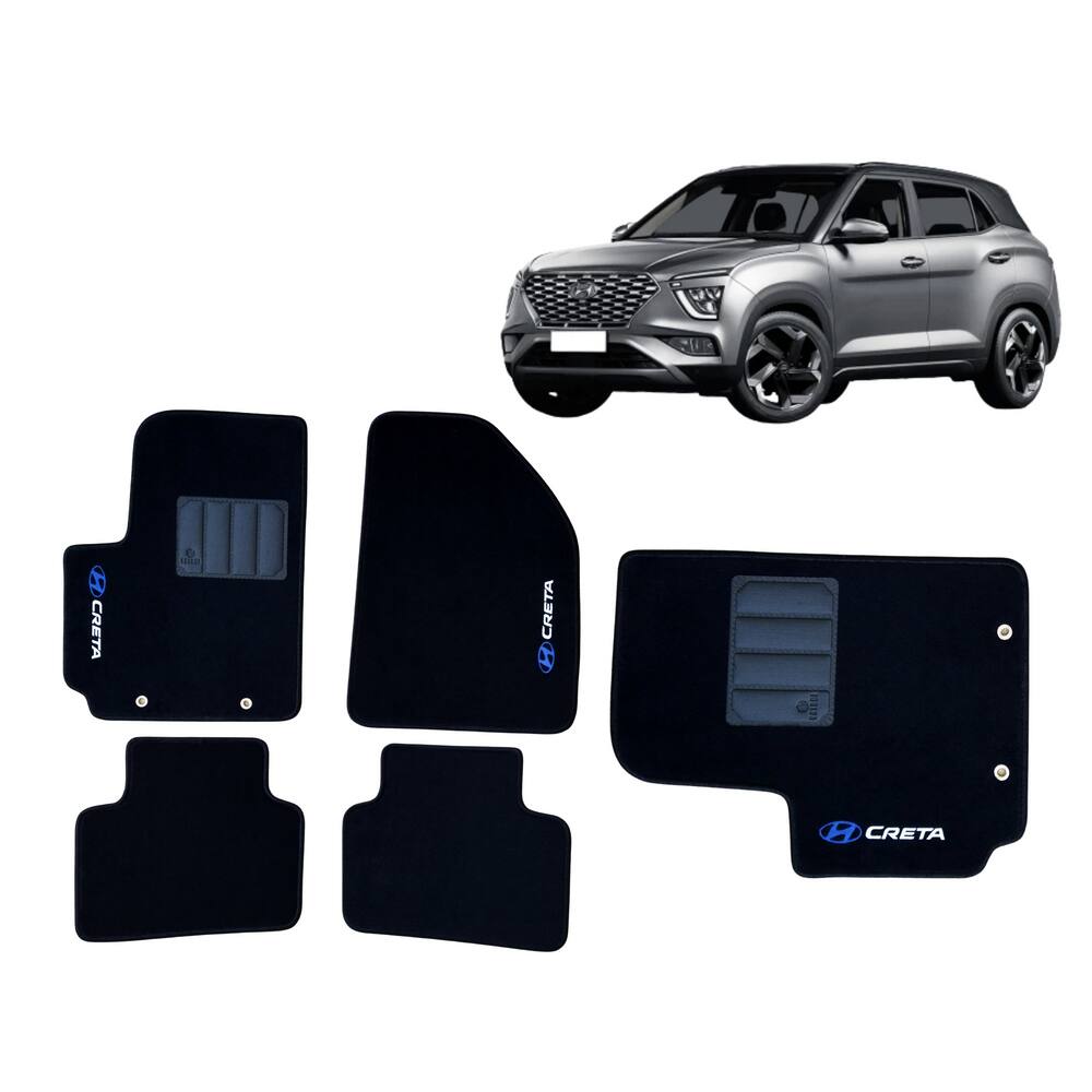 Tapete Carpete 5Mm Hyundai Creta 2022 2023