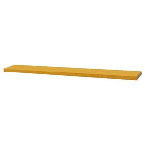 Prateleira 50 x 10cm Amarela Suporte Invisível